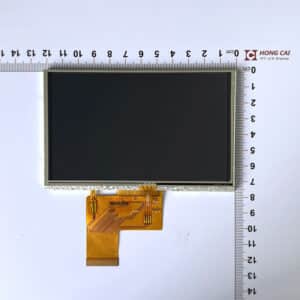 5 inch RGB LCD display resistive touch screen
